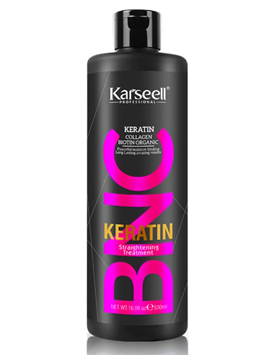 Karseell Brazilian Keratin Treatment Complex Blowout Collagen BIotin Organic Care 16.9 fl oz 500ml Hair Straightening Conditioner